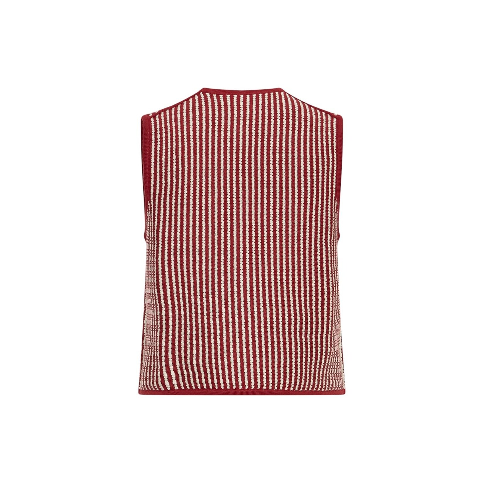 MSCH Priscilla vest Rhubarb