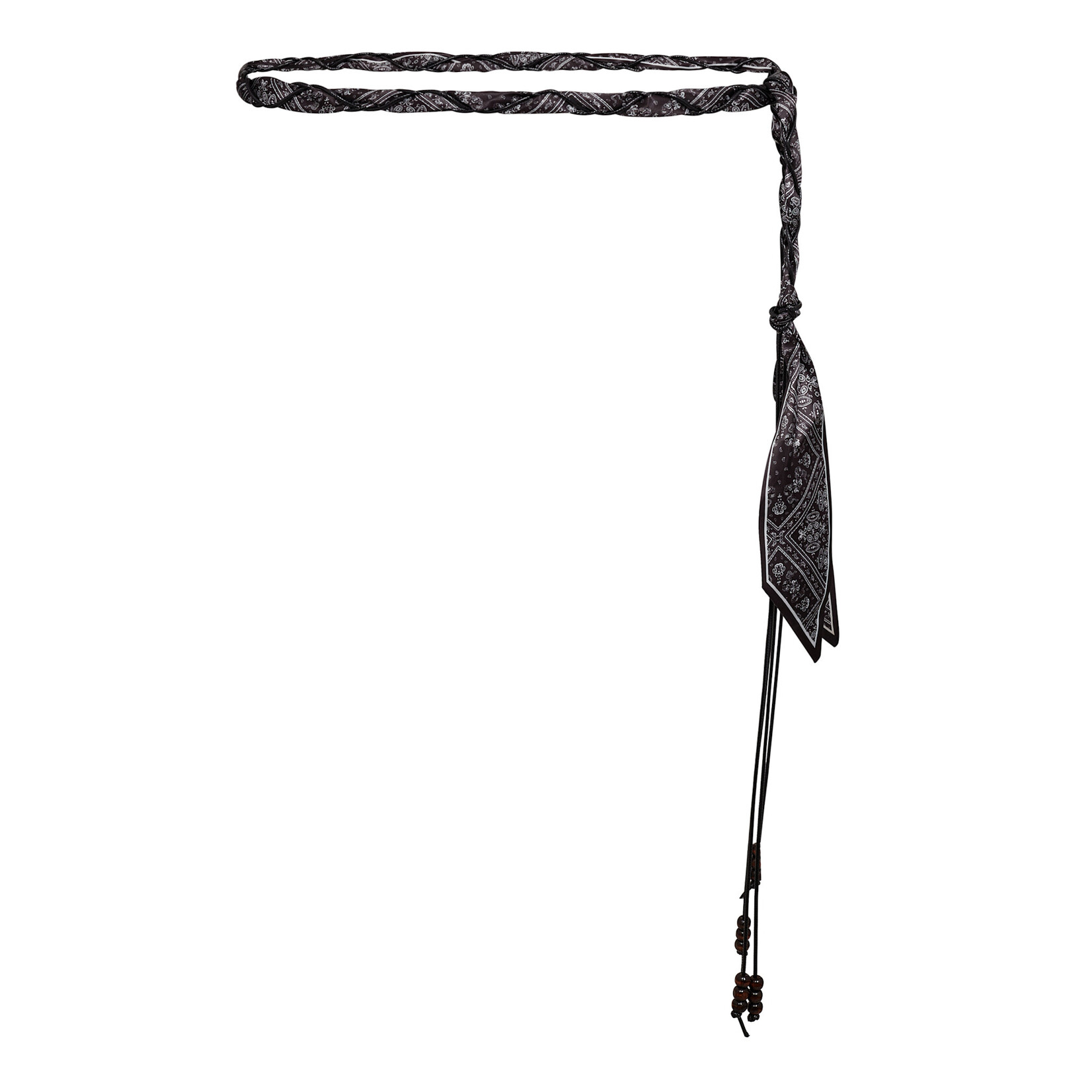 Co'couture Morison scarf mix belt Black