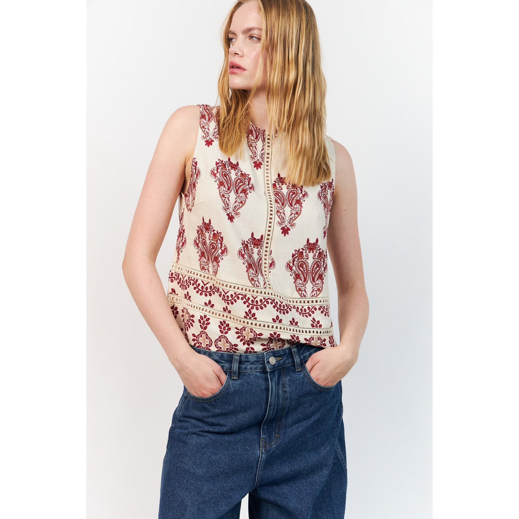Lollys Laundry Pia top Creme