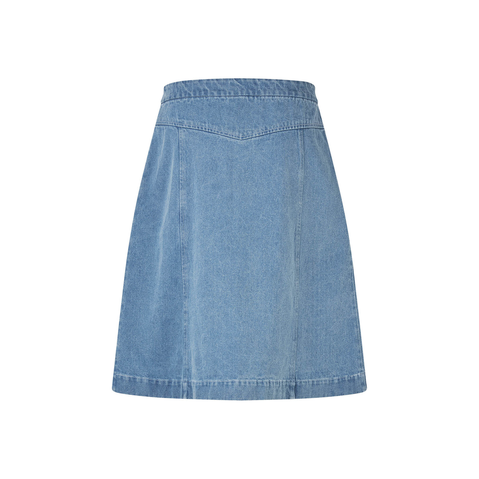 Lollys Laundry Kay short skirt Washed denim