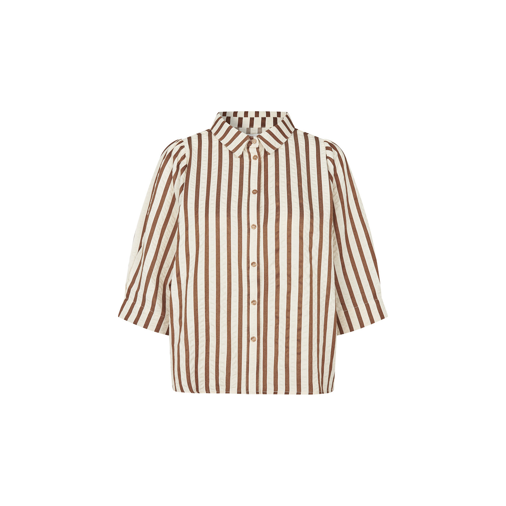 Lollys Laundry Bono shirt Dark mokka