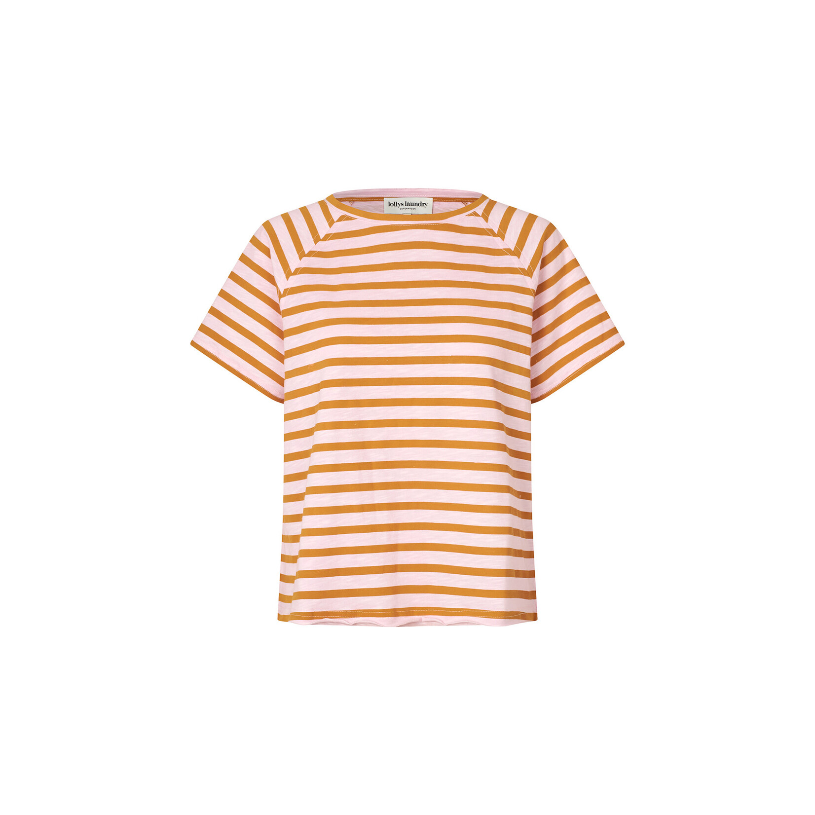 Lollys Laundry Liz tee stripe Light pink