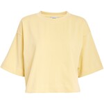 Minus Gamma cropped t-shirt Soft yellow