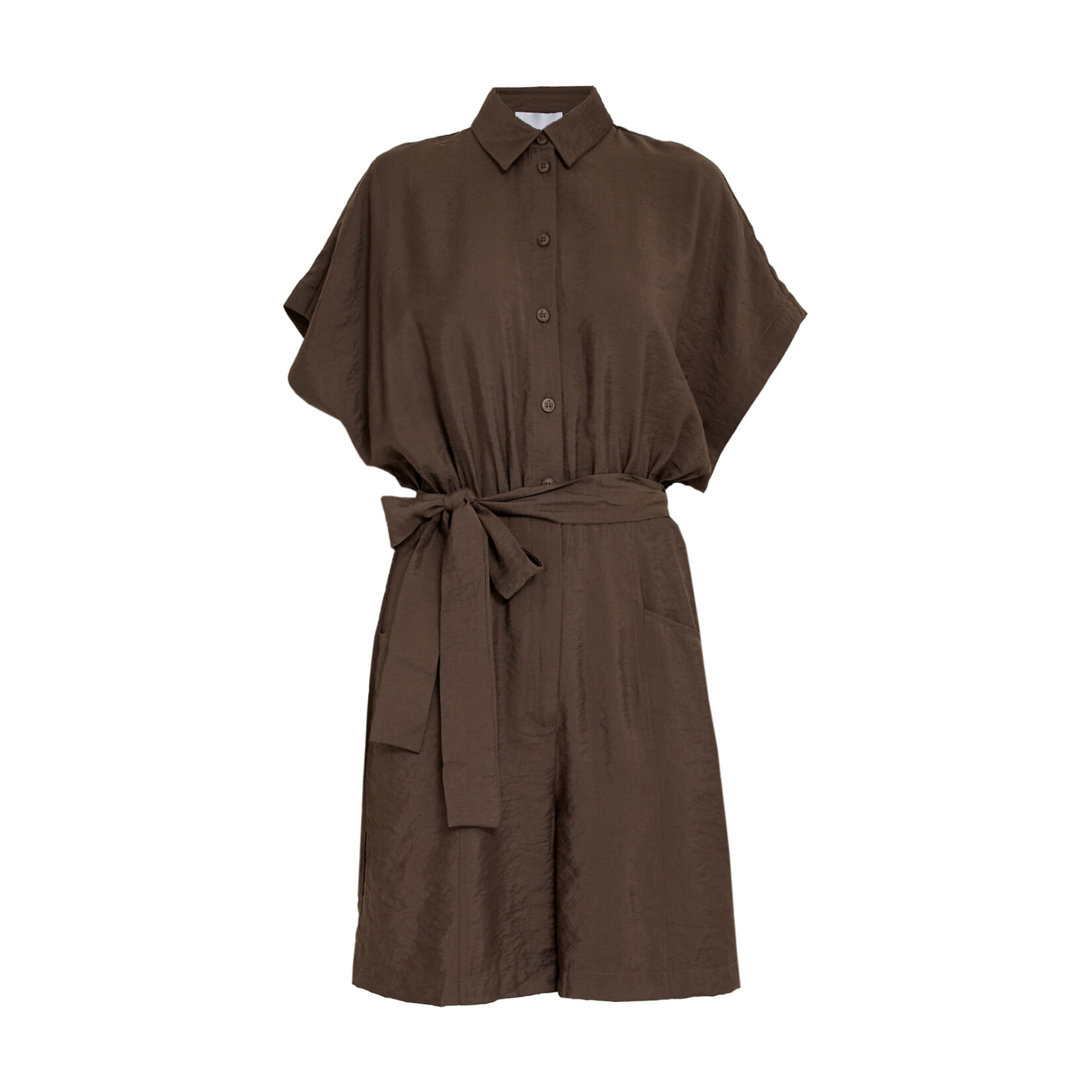 Minus Julia playsuit Chestnut