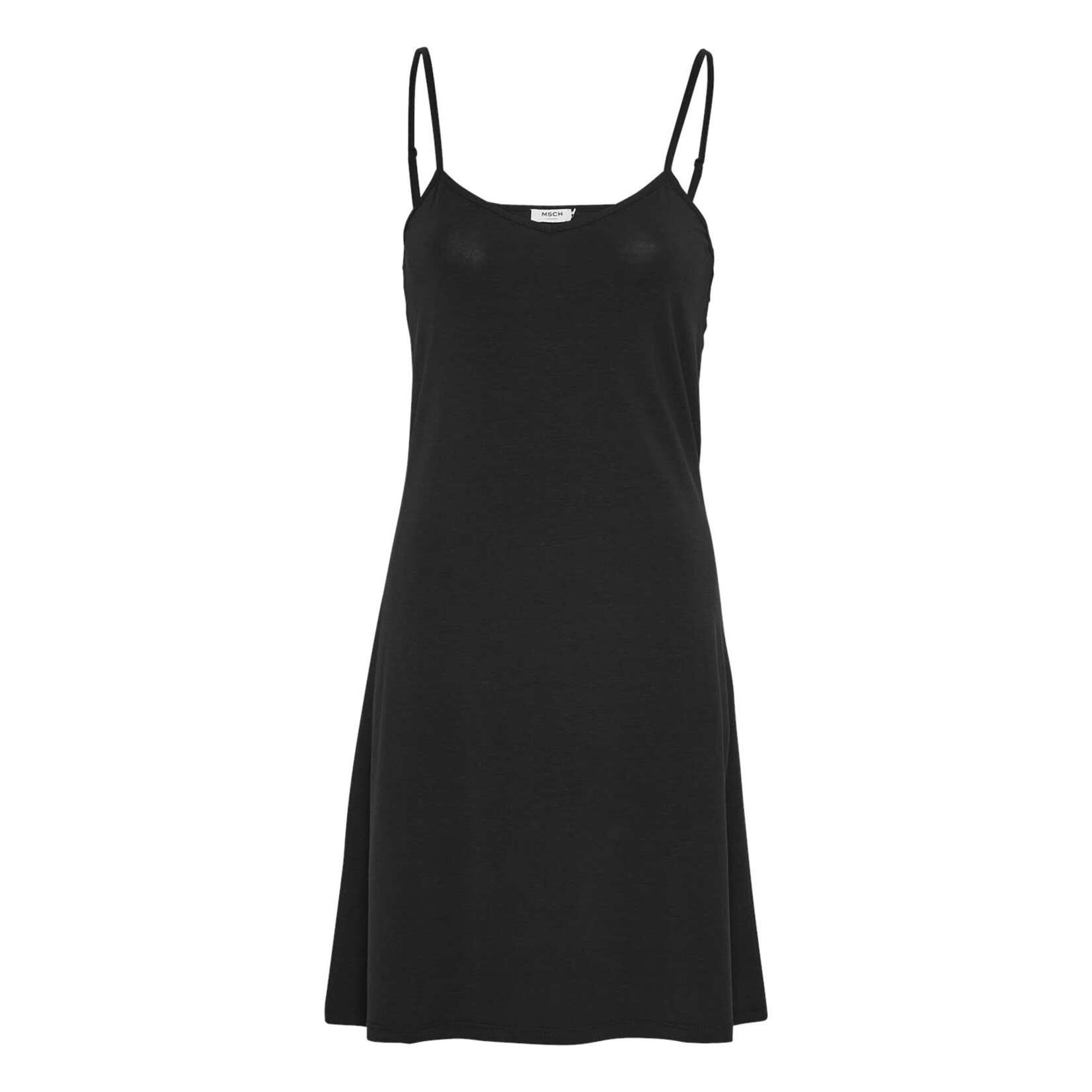 MSCH Betrina strap dress Black