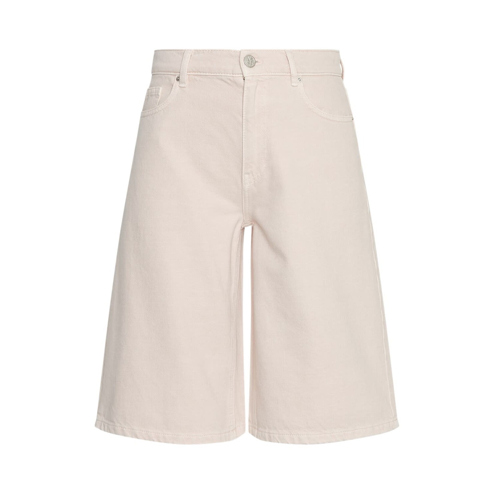 MSCH Aspen ida denim shorts Light pink wash