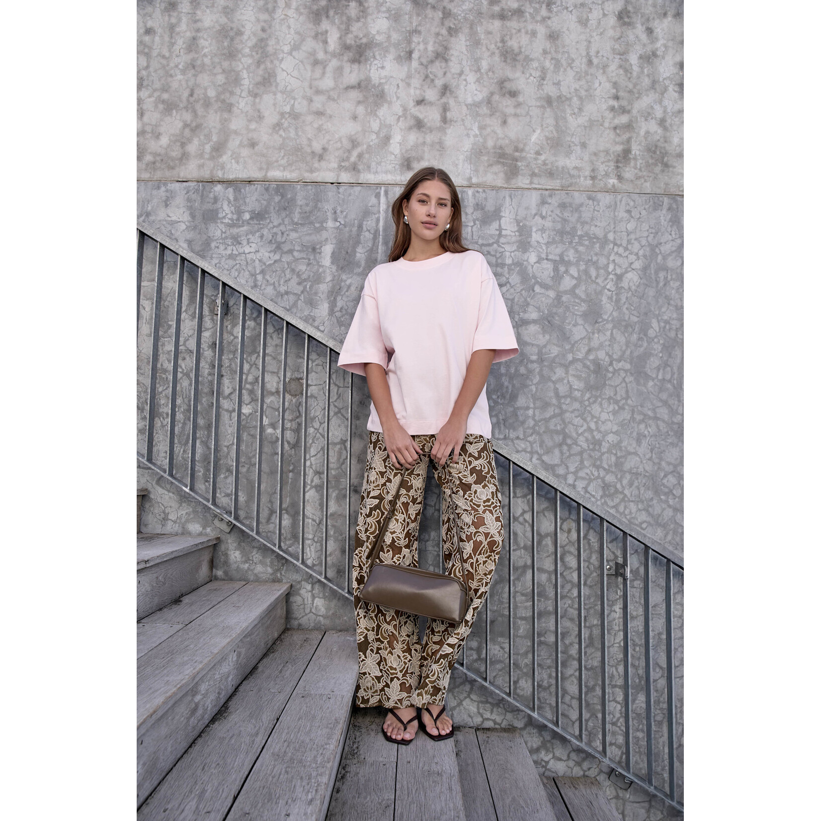 Minus Gamma long t-shirt Cherry blossom
