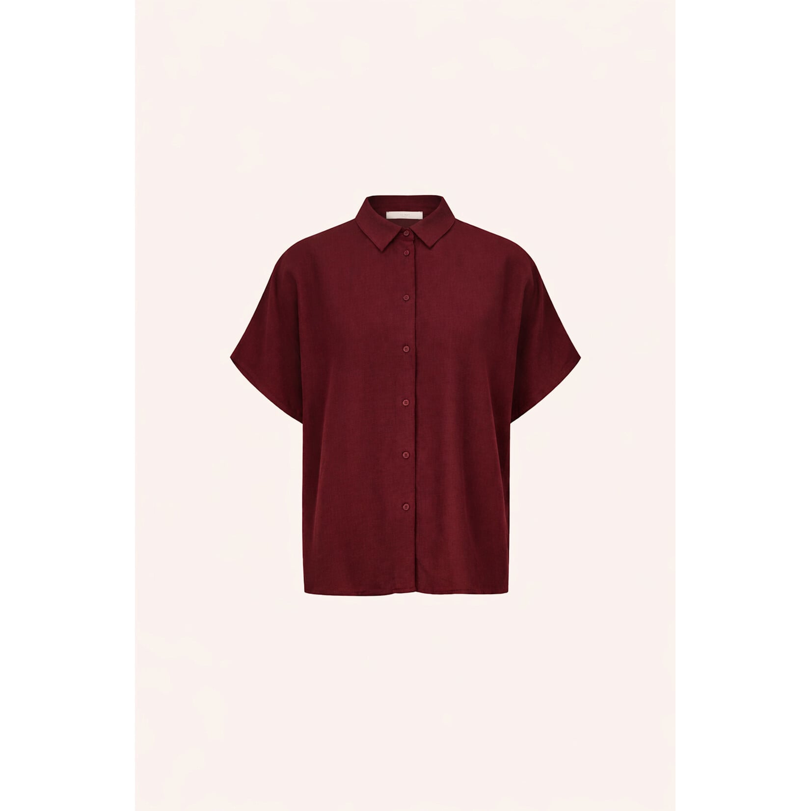 By-Bar Barley viscose blouse Wine