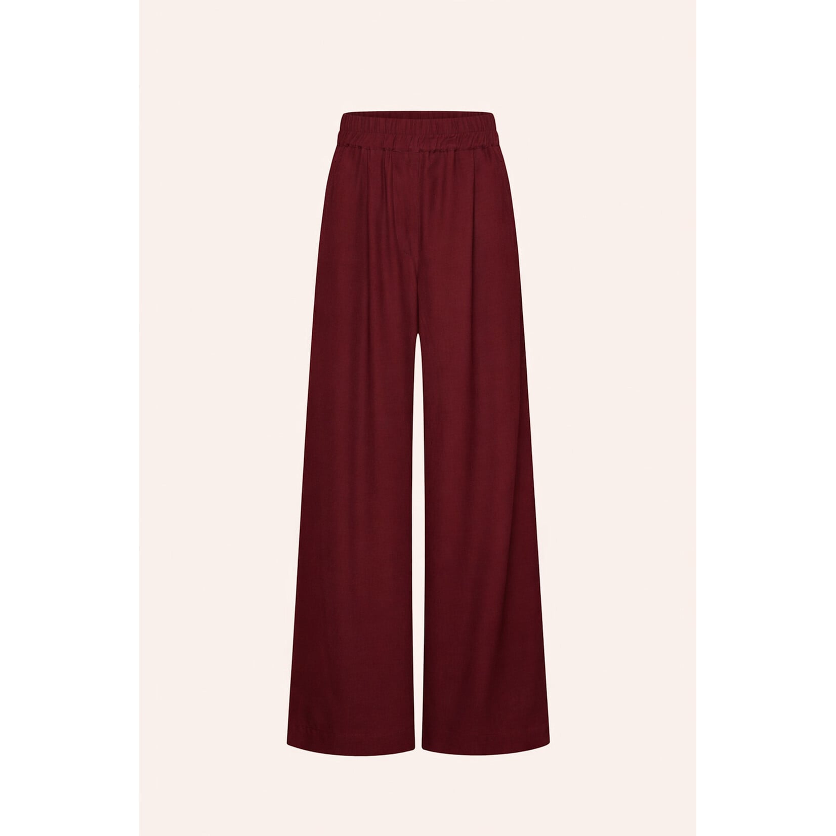 By-Bar Benji viscose pants Wine