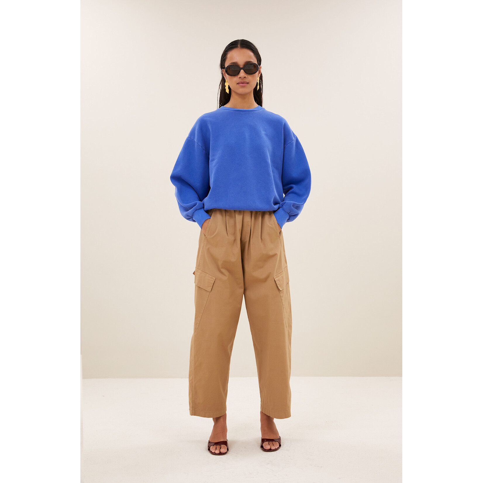 By-Bar Matcha pants Camel