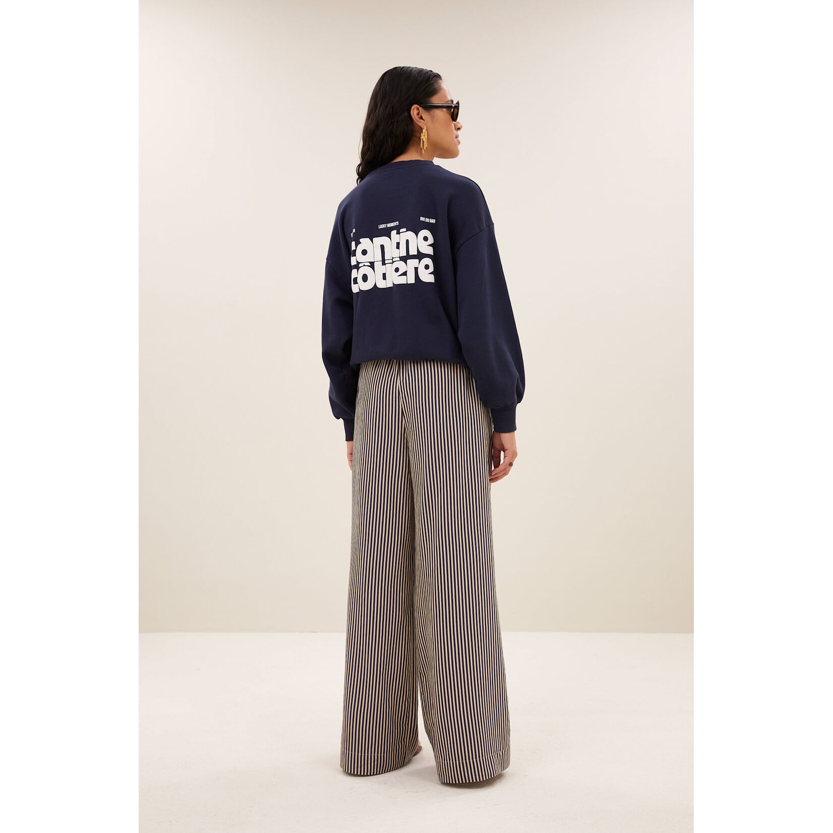 By-Bar Lili coast sweater Uniform blue