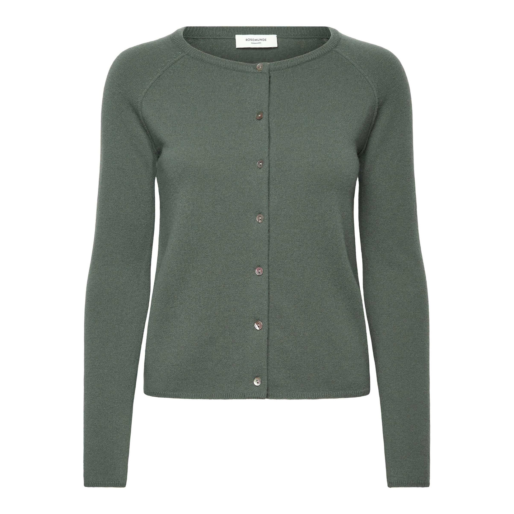 Rosemunde Laica cashmere cardigan Balsam green