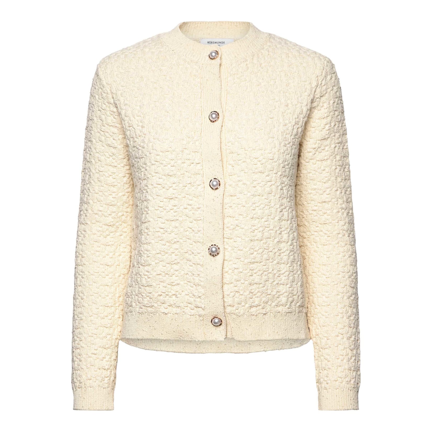Rosemunde Nice knit jacket Ivory