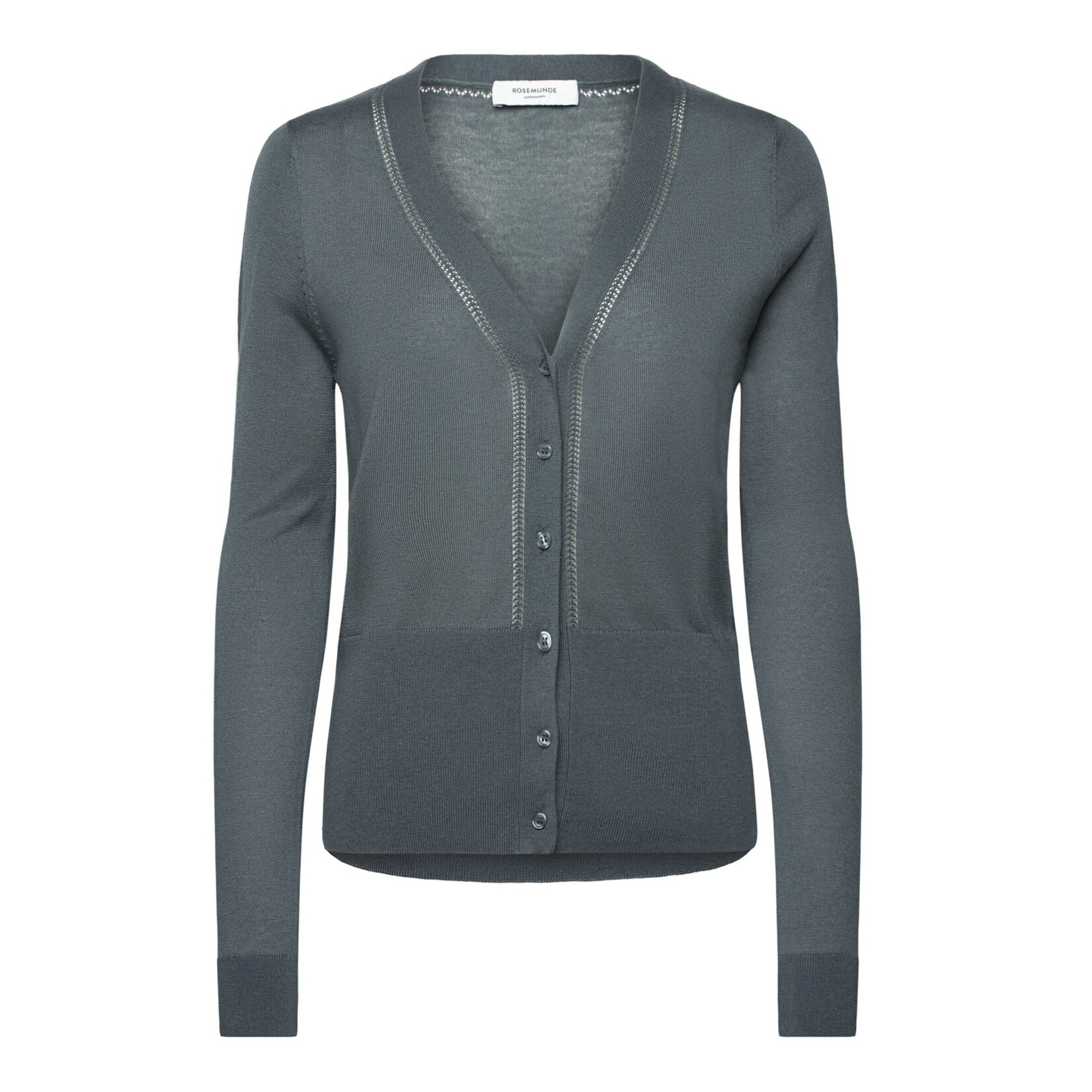 Rosemunde Samira silk cardigan Stormy weather