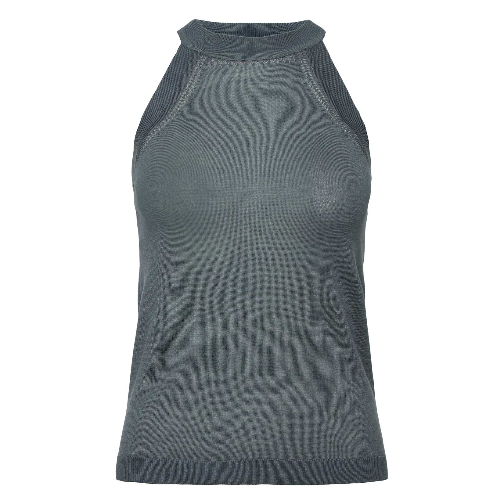 Rosemunde Samira silk top Stormy weather