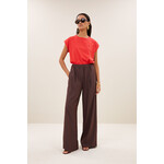 By-Bar Celin tan stripe pants Tanning stripe