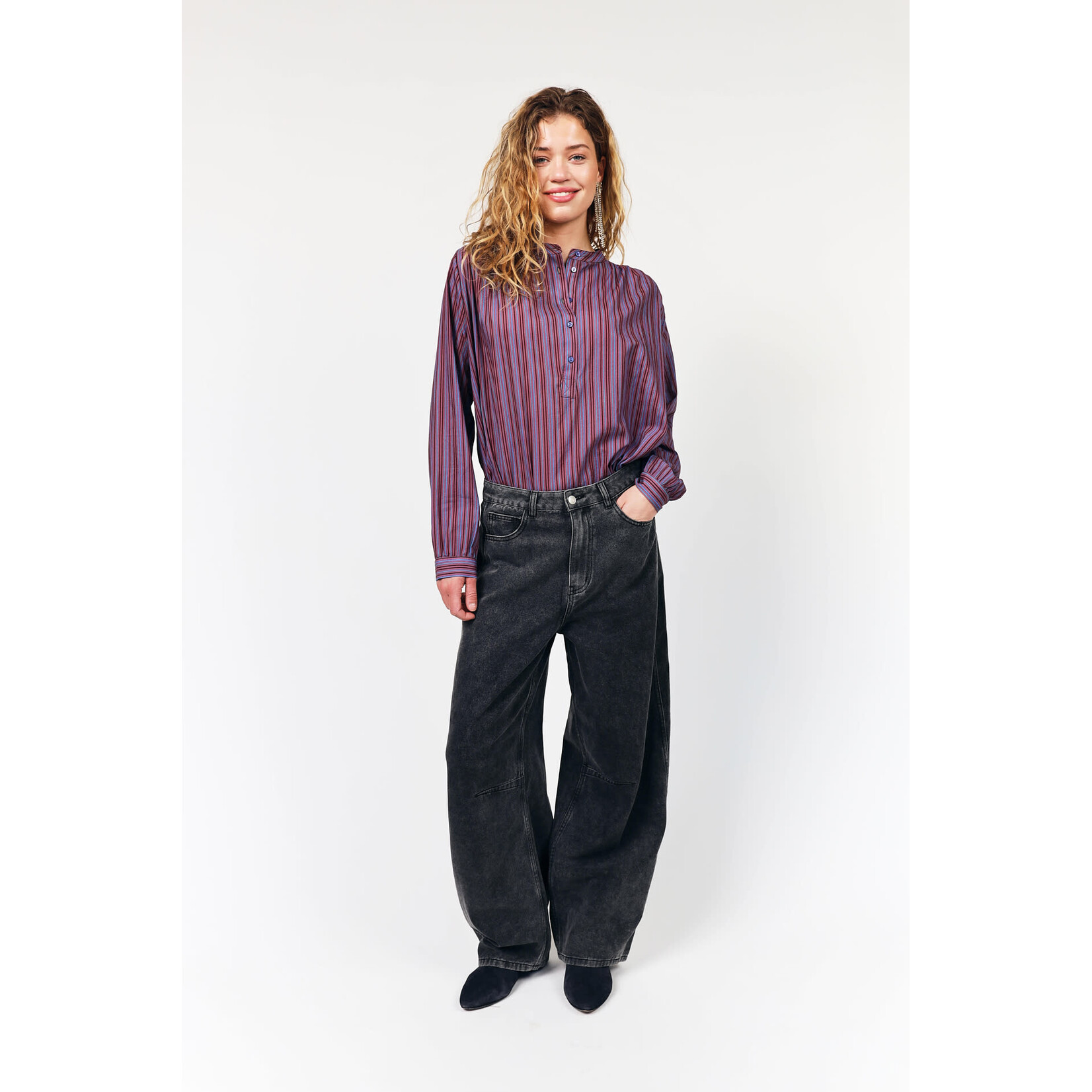 Lollys Laundry Ava jeans Washed black