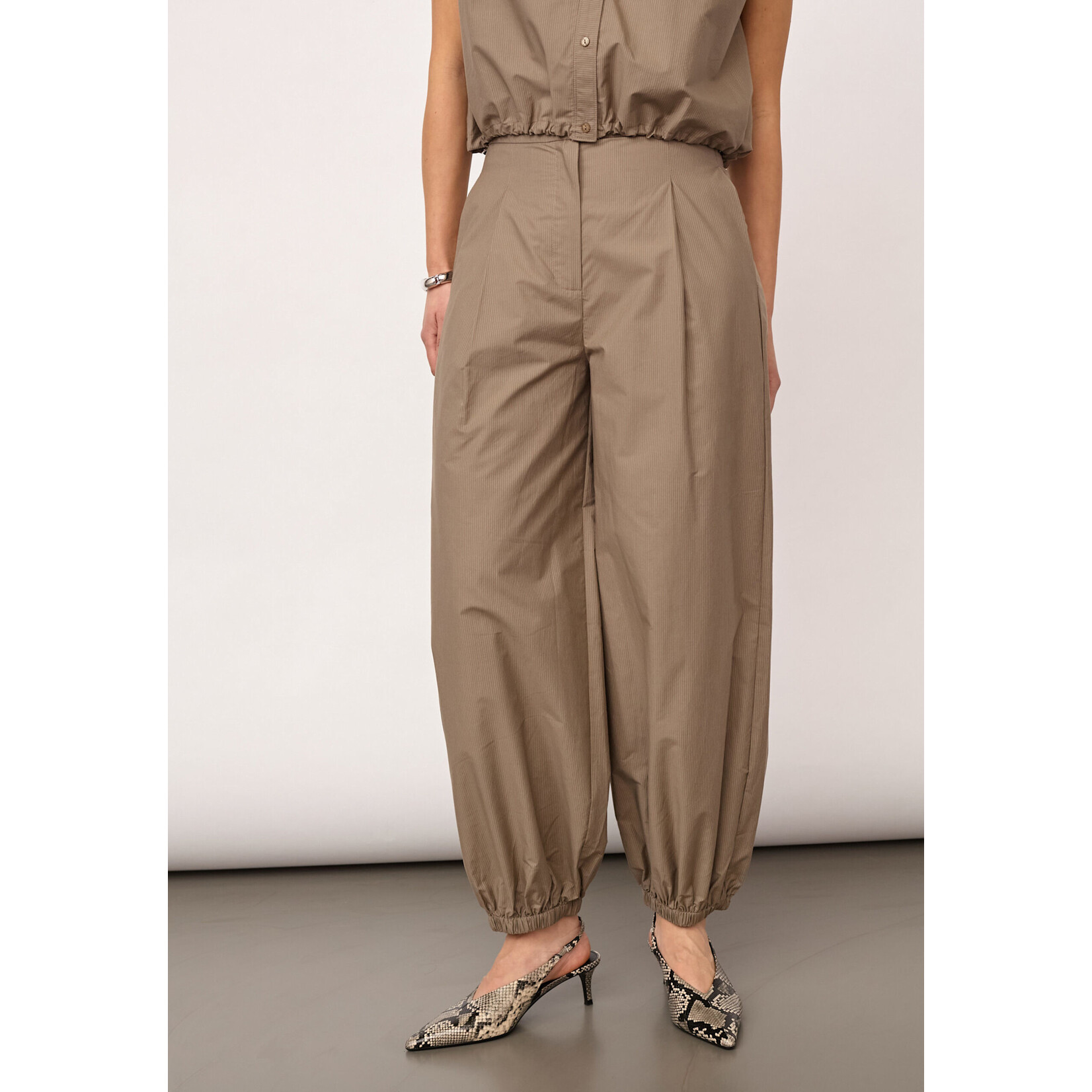 Co'couture Ophelia balloon pant Mink