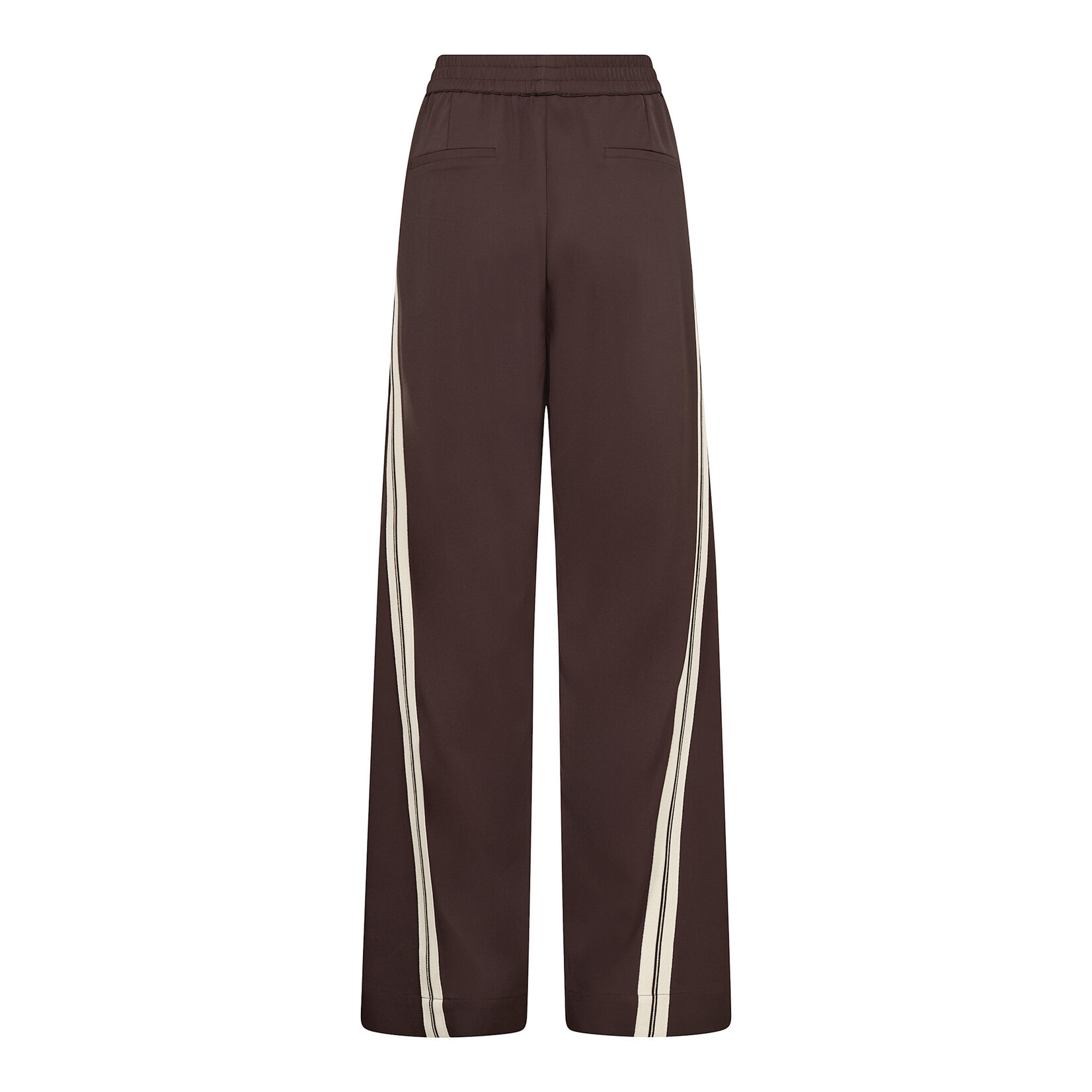 Co'couture Alini double panel pant Dark brown