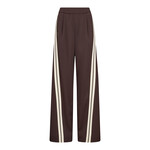 Co'couture Alini double panel pant Dark brown