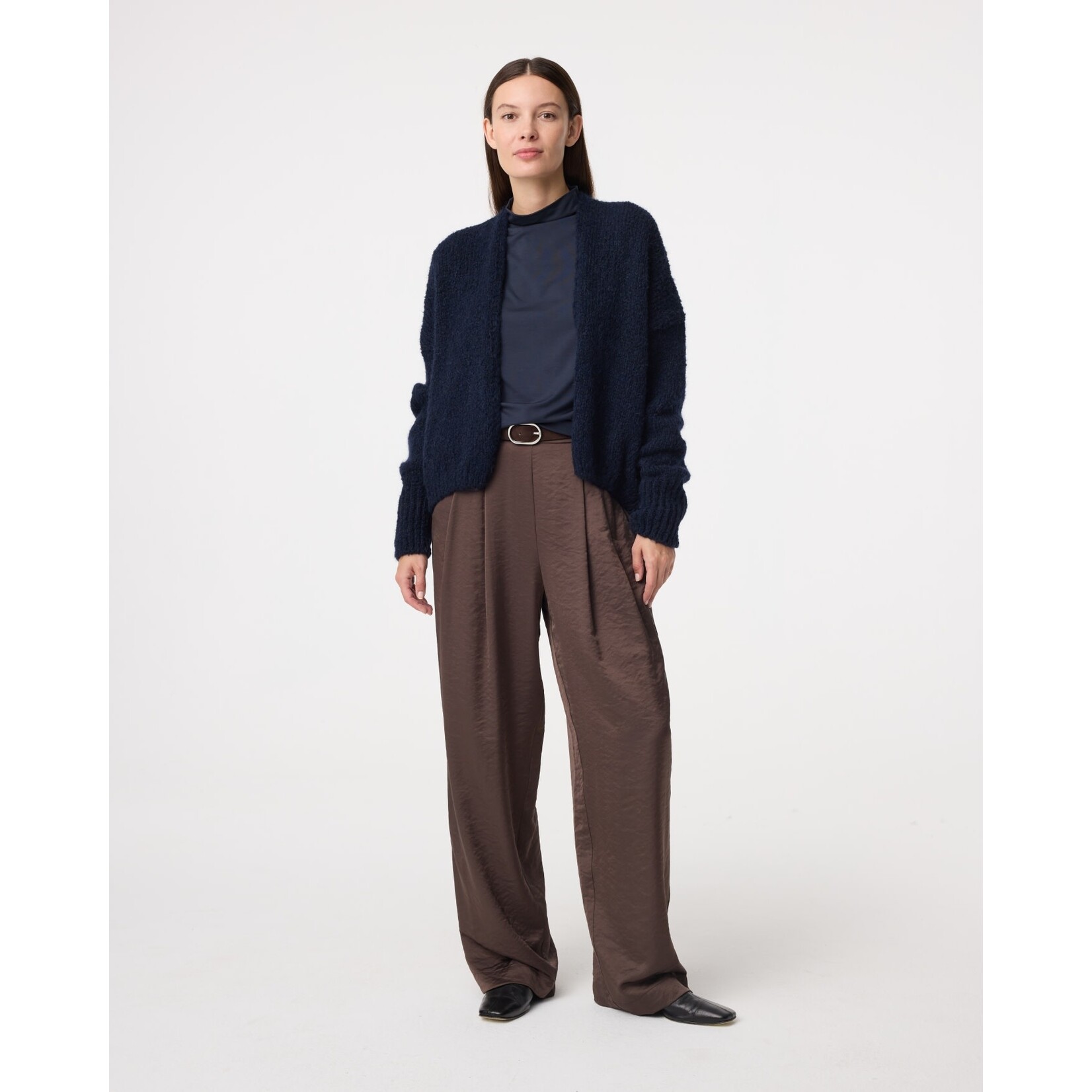 Knit-ted Becky vest Night blue