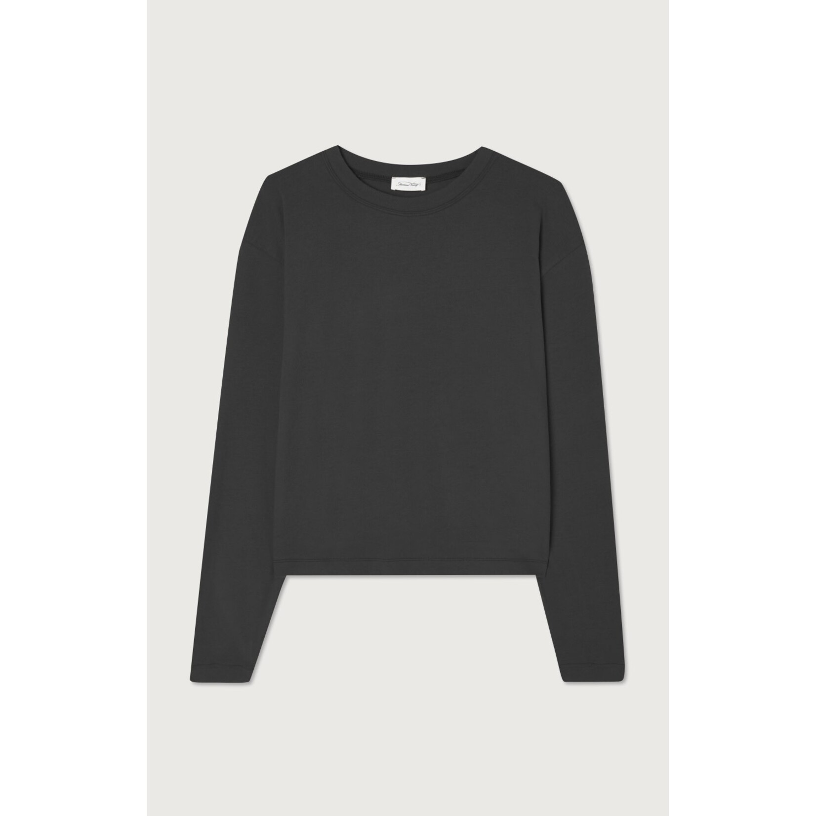 American Vintage Ypawood shirt Carbone chine