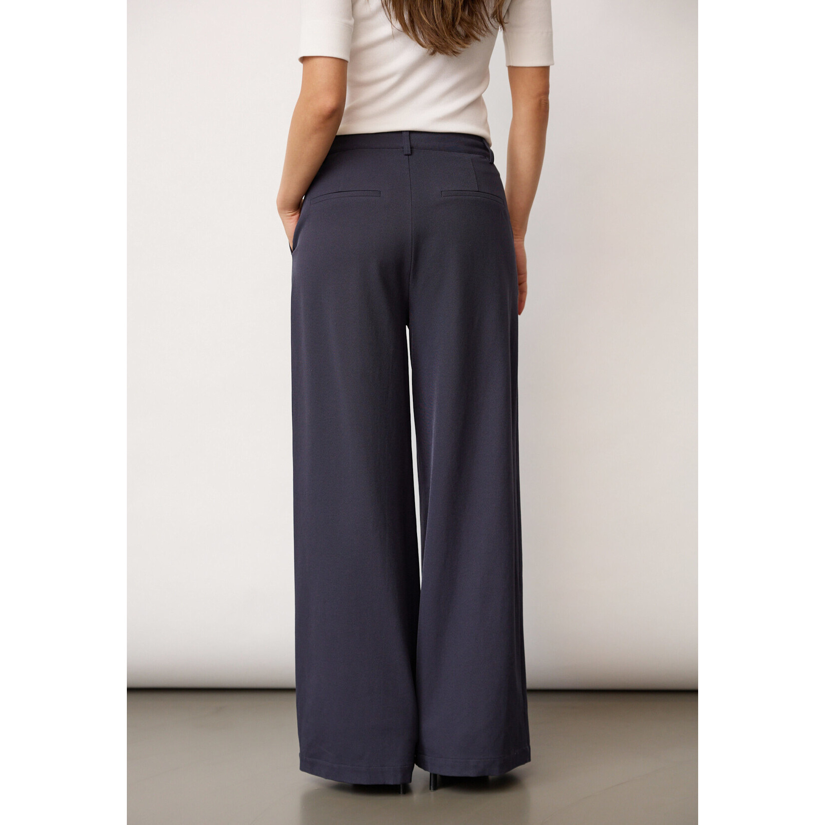 Co'couture Demi barrel pant Navy