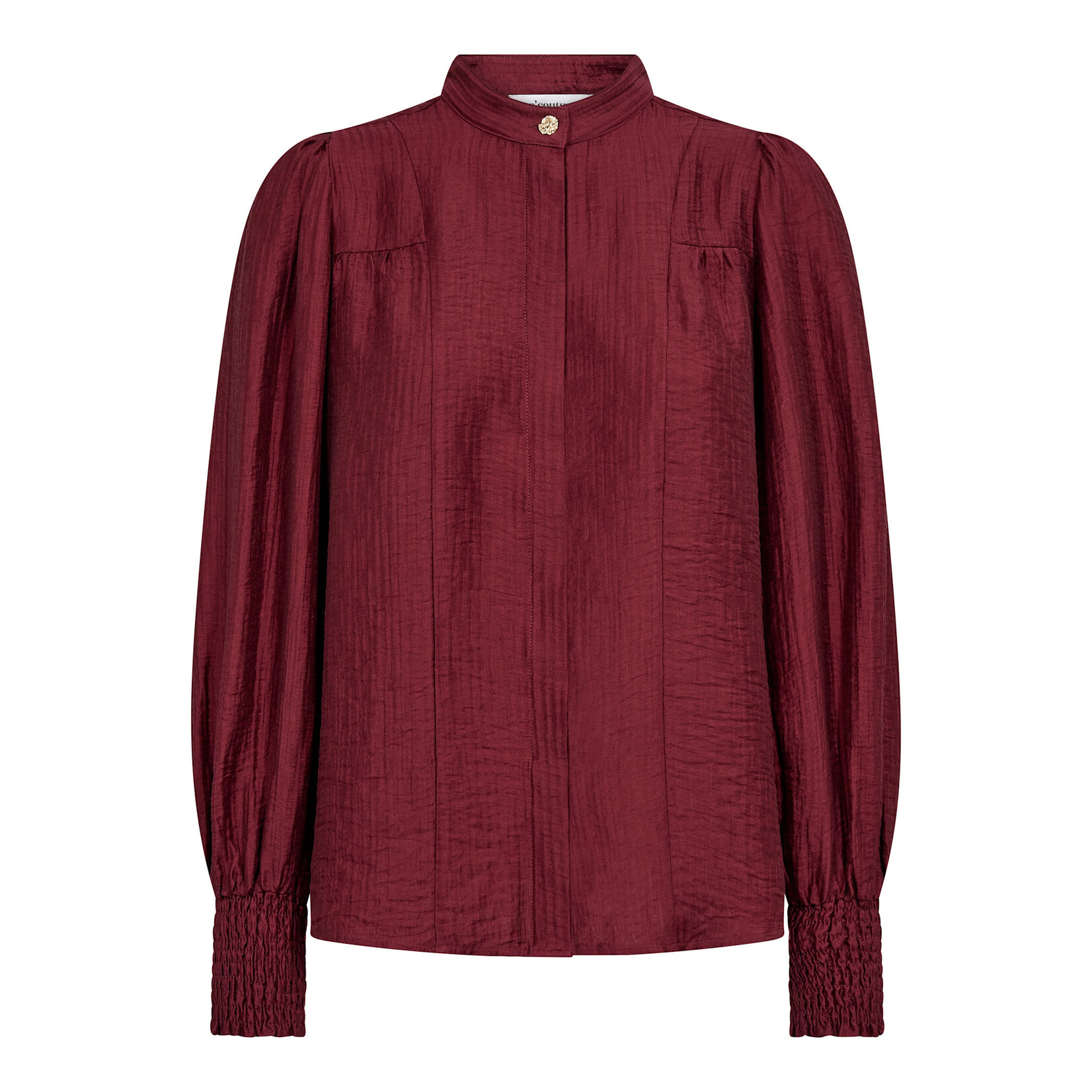Co'couture Tassy shirt Berry red