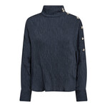 Co'couture Camello asylum button blouse Navy