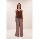 By-Bar Pia satin top Espresso