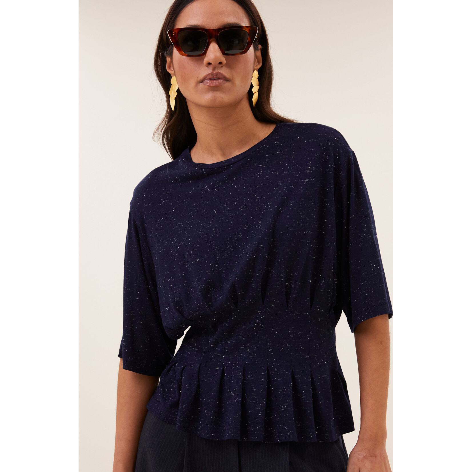 By-Bar Diva sparkle top Night sky