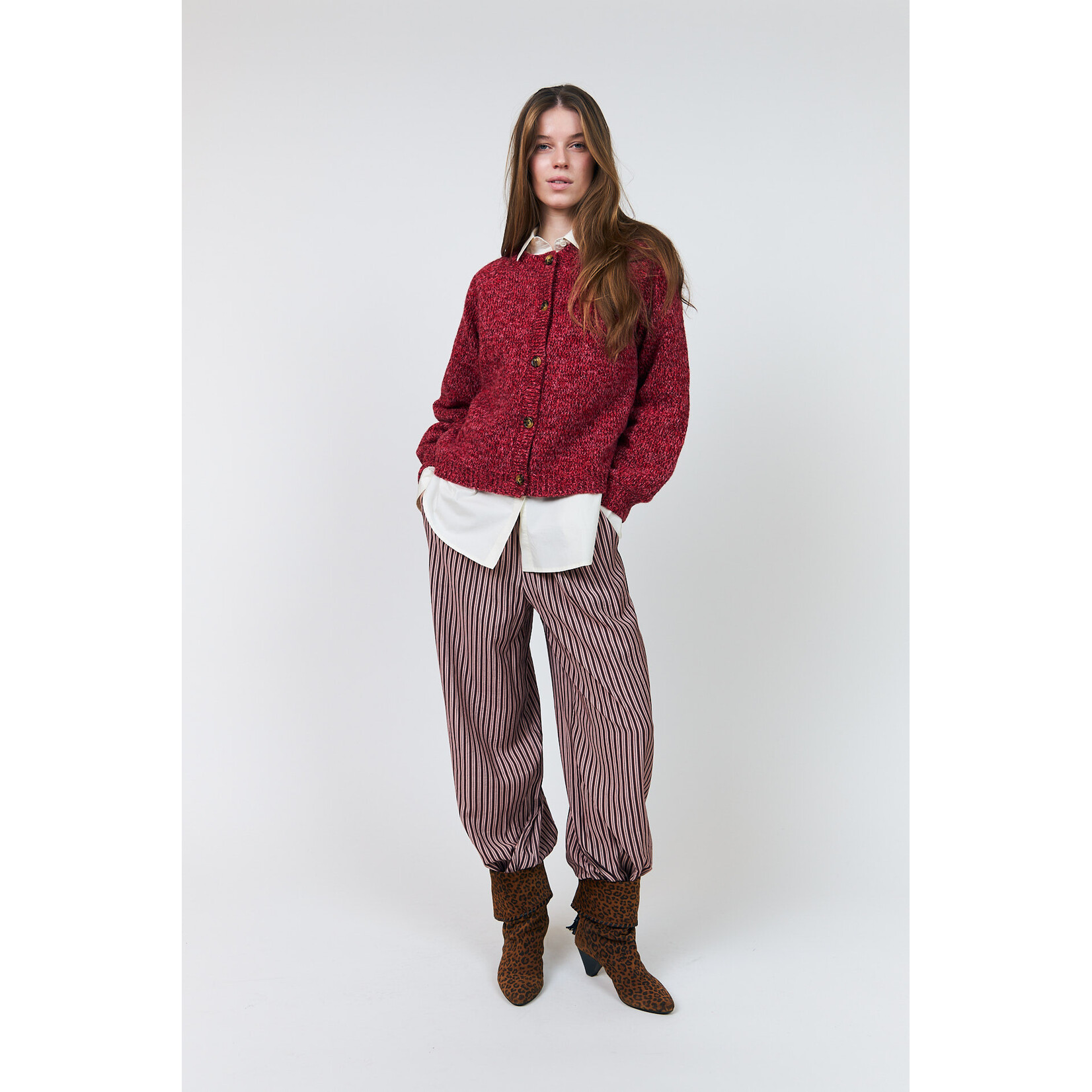Lollys Laundry Nova knit cardigan Pink