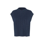 Lollys Laundry Finn knit vest Dark navy