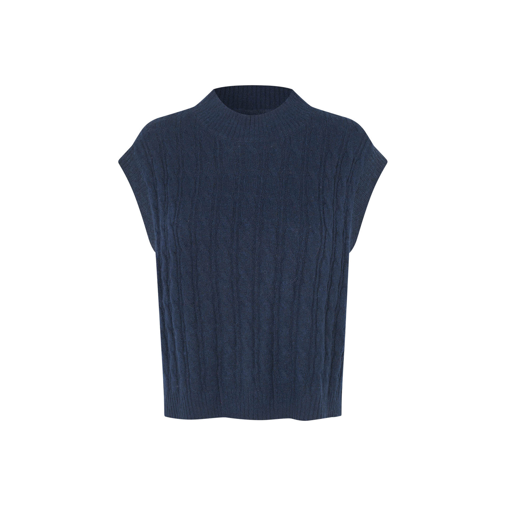 Lollys Laundry Finn knit vest Dark navy