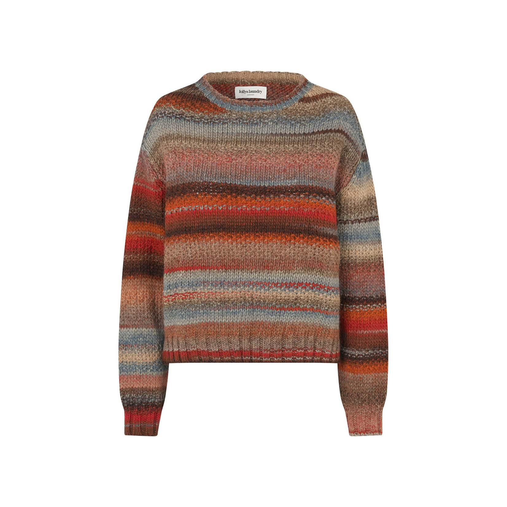 Lollys Laundry Fairhaven knit jumper Rust