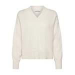 Rosemunde Laica cashmere v-neck pullover Ivory