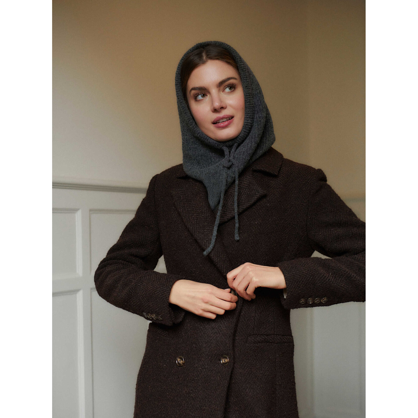 Rosemunde Tinker wool blend Grey melange