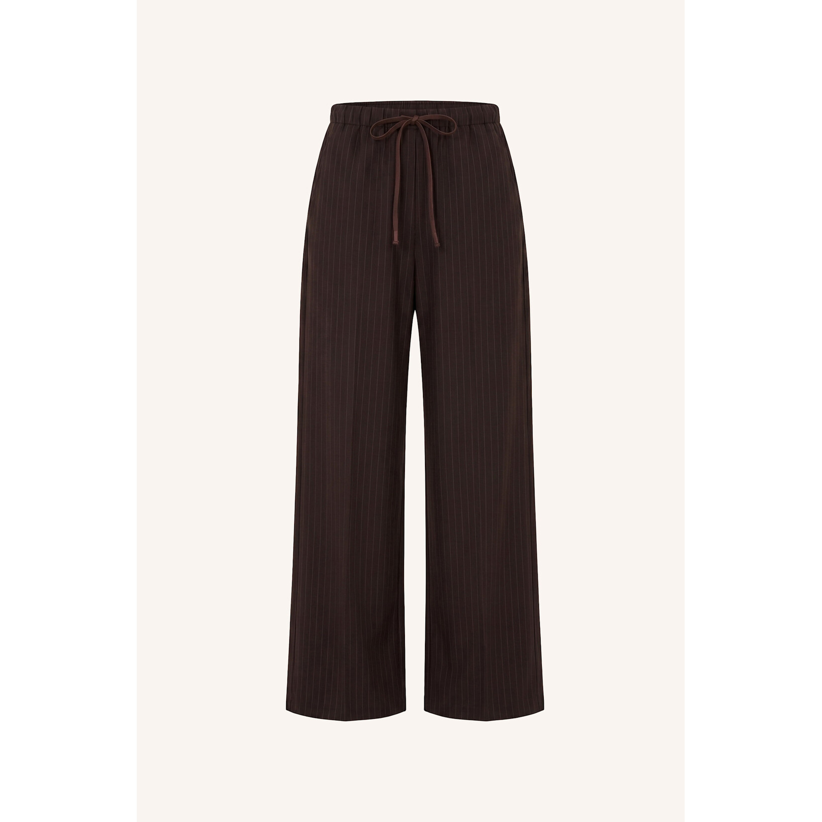 By-Bar Pelle pinstripe pants Brown