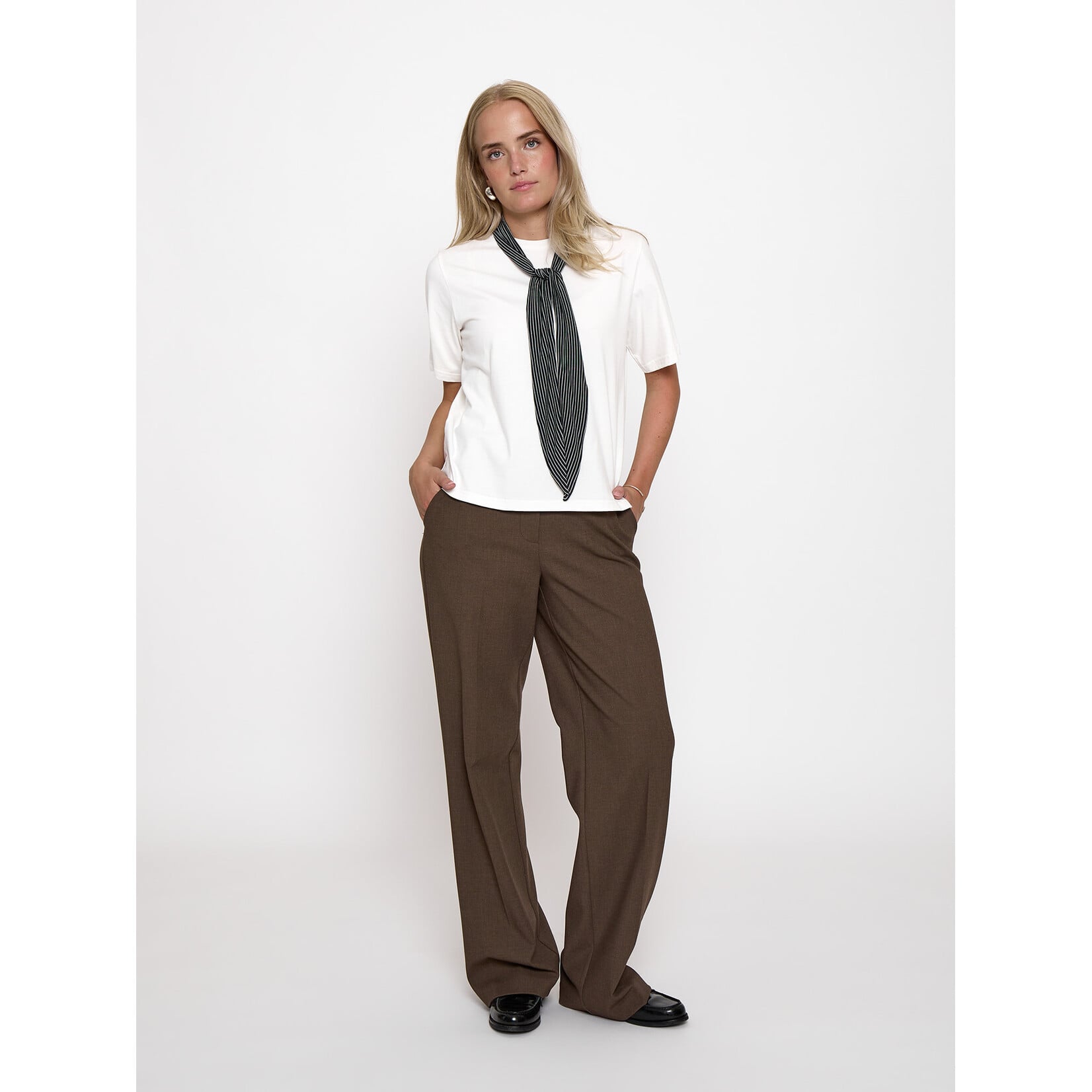 Minus Welma mid waist pant Tiramisu