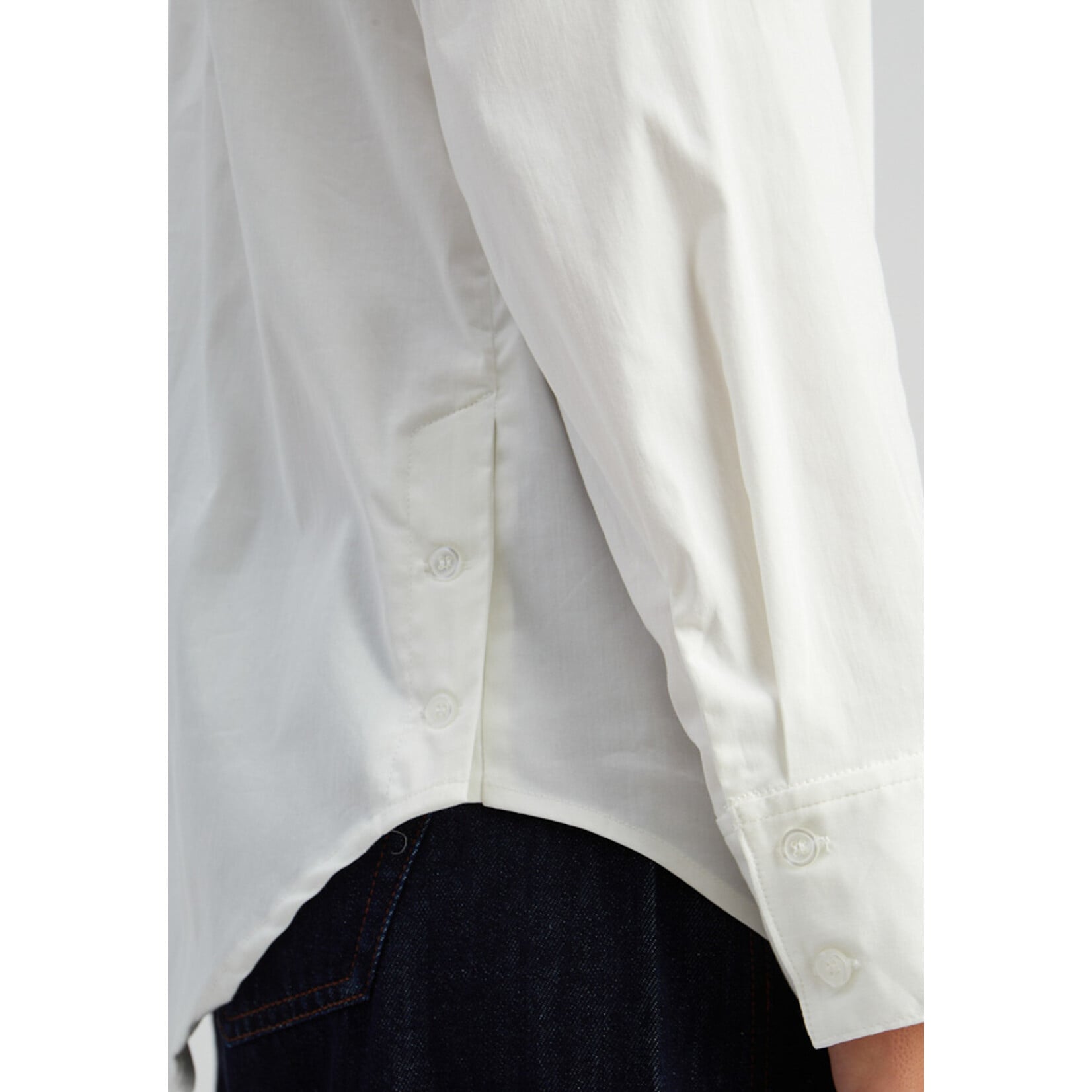 Minus Vicky oversize shirt Cloud dancer