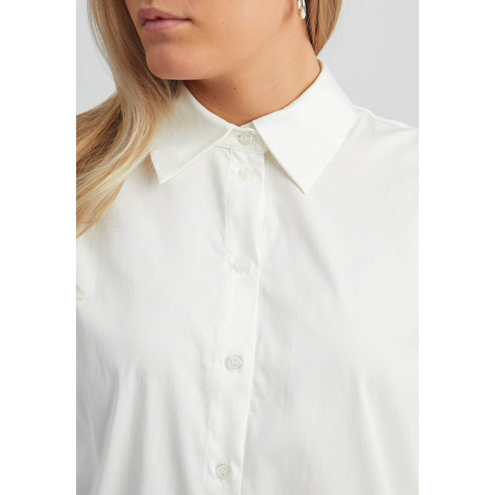 Minus Vicky oversize shirt Cloud dancer