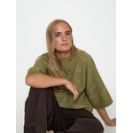 Minus Cheryl knit pullover Fir green melange