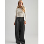 Minus Vivianne mid waist pant Dark grey