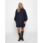 Minus Larissa short dress Dark denim