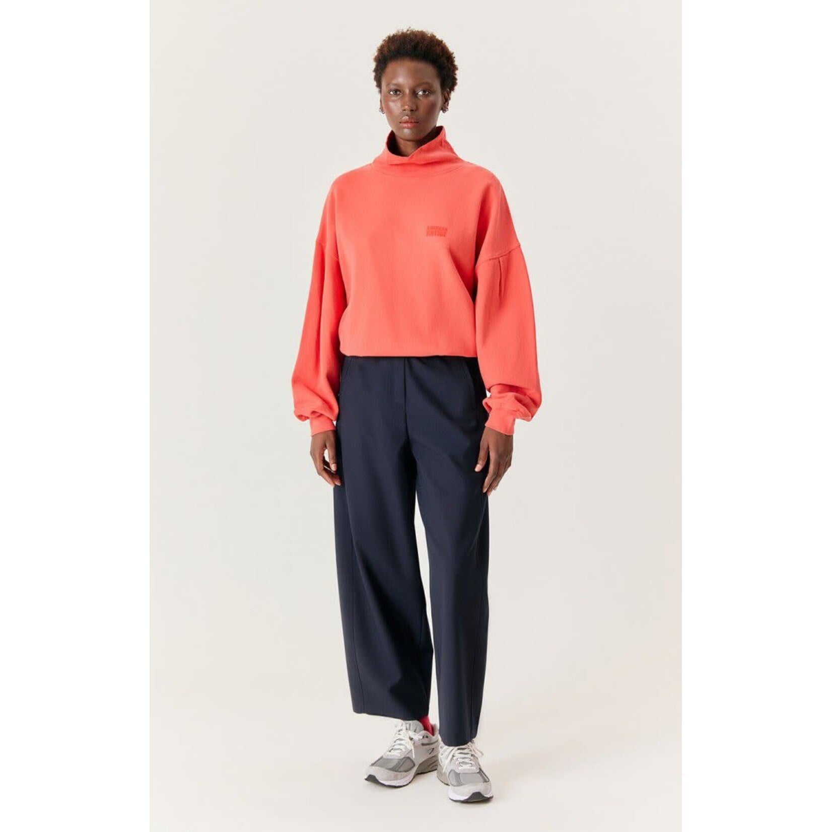 American Vintage Ayany balloon pantalon Navy