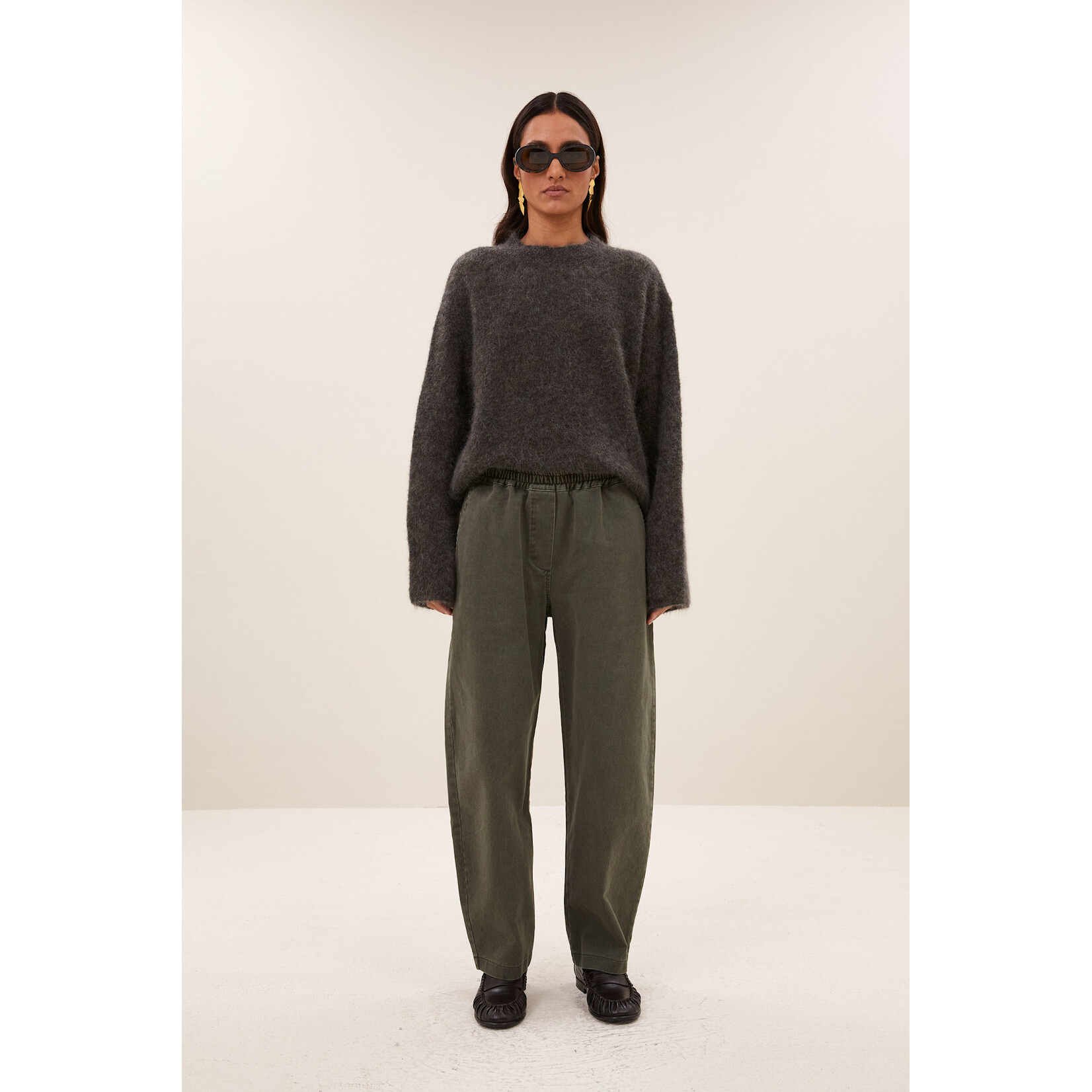 By-Bar Vasile pullover Moss brown