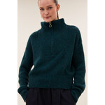 By-Bar Boxy beau pullover Dark green