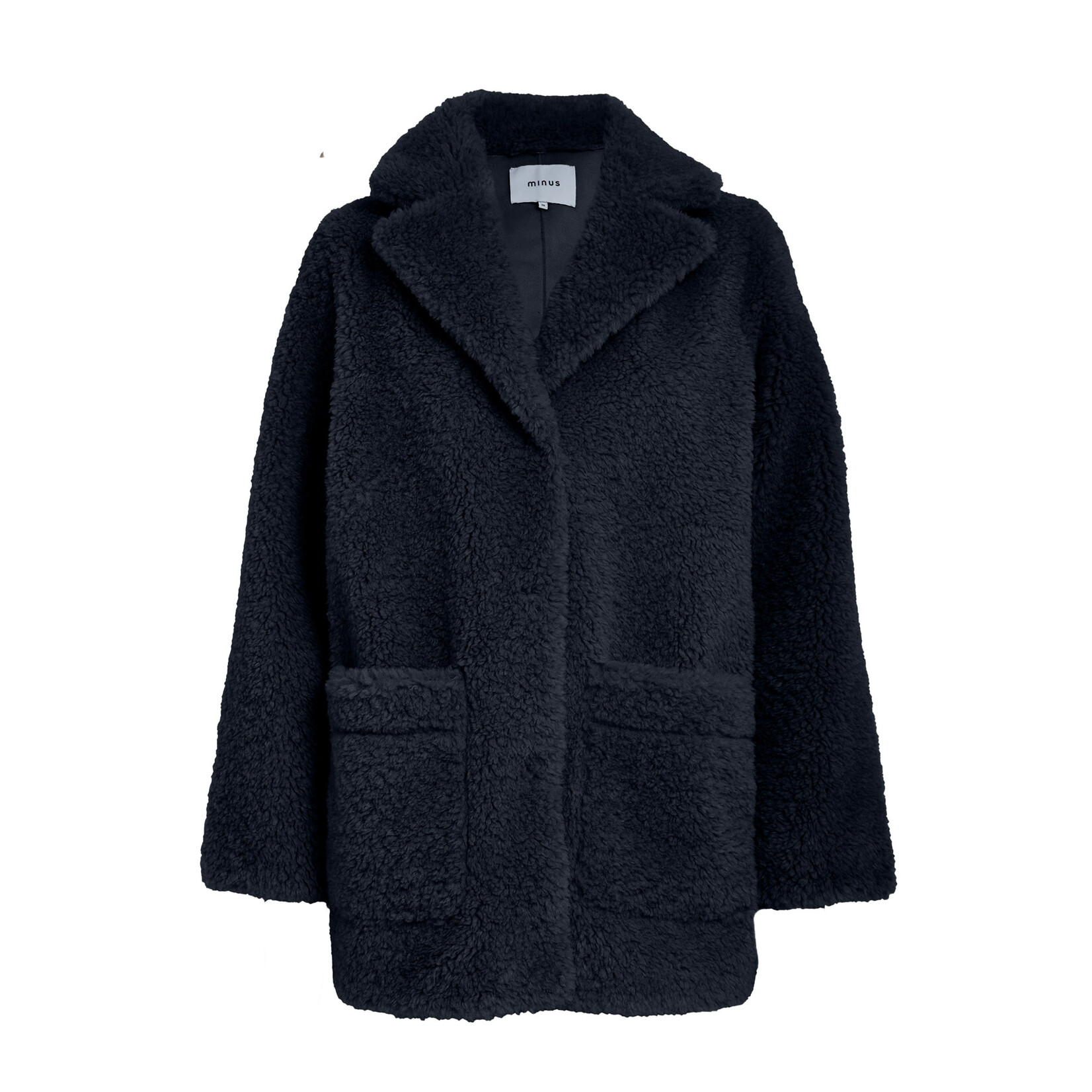 Minus Alda reversible faux fur jacket Sky captain