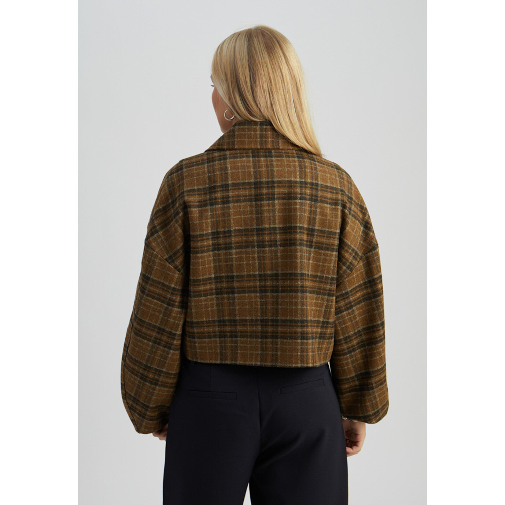 Minus Parilla jacket Chestnut brown