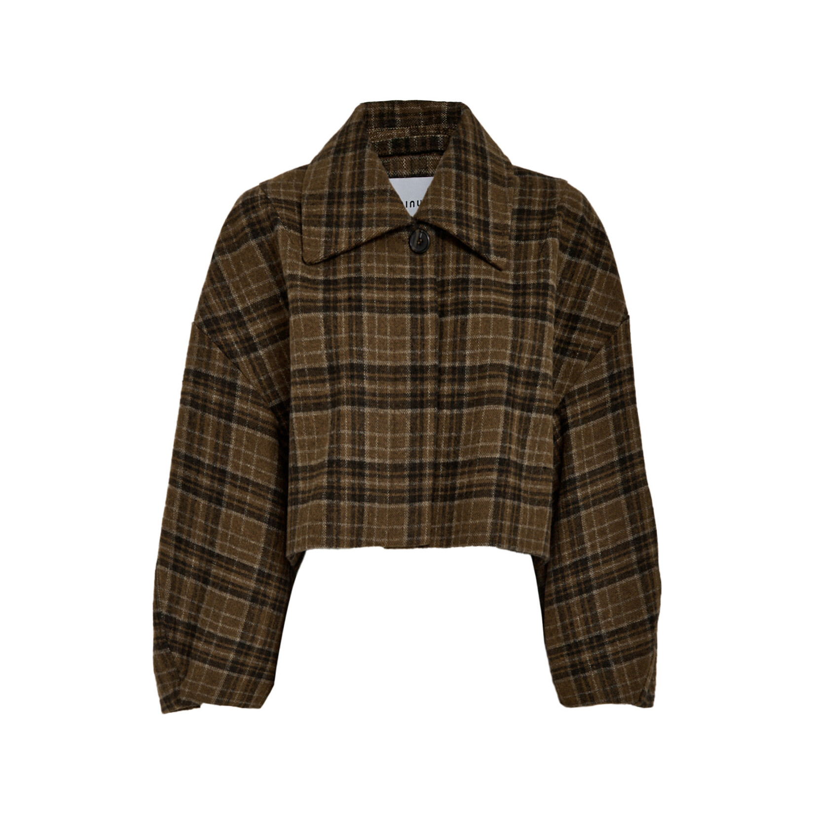 Minus Parilla jacket Chestnut brown